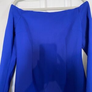 Royal Blue Long Sleeve Dress